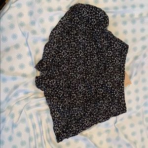 American Eagle flower print shorts